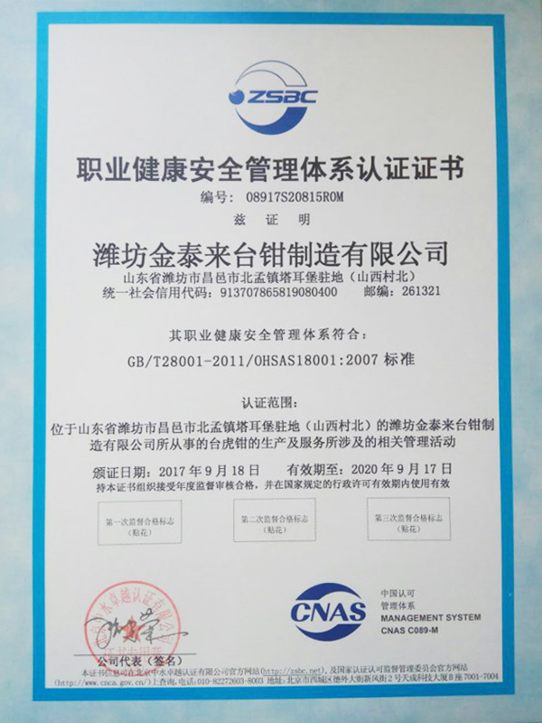 職業健康安全管理體系認證證書.jpg